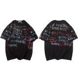 Graffiti T Shirt Hip Hop Streetwear