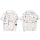 Graffiti T Shirt Hip Hop Streetwear